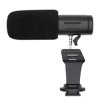 3.5mm Plug Camera Vlog Microphone Ultra-wide Audio Studio MIC For Sony/Nikon/SLR Reduce Wind Noise Condenser Recording Microfono
3.5mm Plug Camera Vlog Microphone Ultra-wide Audio Studio MIC For Sony/Nikon/SLR Reduce Wind Noise Condenser Recording Microfono