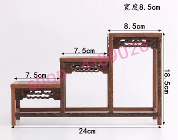 Solid wood chicken wing wood, small size be promoted step by step curio shelves, ornament pendulum rack.
Solid wood chicken wing wood, small size be promoted step by step curio shelves, ornament pendulum rack.