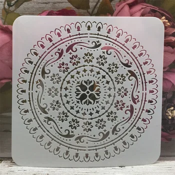 Mandala Circle Geometry Design 7 DIY Layering Stencils Painting Scrapbook Coloring Embossing Album Decorative Template
Mandala Circle Geometry Design 7 DIY Layering Stencils Painting Scrapbook Coloring Embossing Album Decorative Template