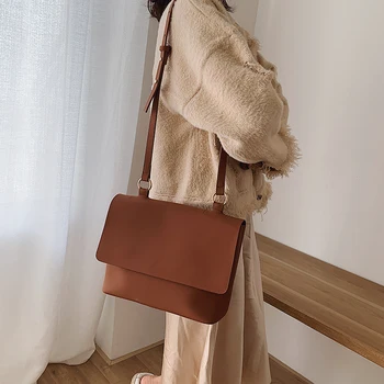 New Quality PU Leather Shoulder Bags For Women 2020 Designer Handbag Large Crossbody Messenger Bag Lady Solid Color Hand Bag
New Quality PU Leather Shoulder Bags For Women 2020 Designer Handbag Large Crossbody Messenger Bag Lady Solid Color Hand Bag