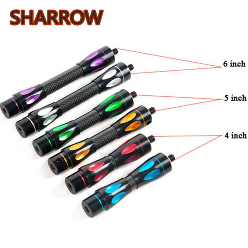 1Pc 4" 5" 6" Archery Carbon Stabilizer Rod Short Extender Bar Bow Balance Rod For Compound Bow Shooting Training Accessories
1Pc 4" 5" 6" Archery Carbon Stabilizer Rod Short Extender Bar Bow Balance Rod For Compound Bow Shooting Training Accessories