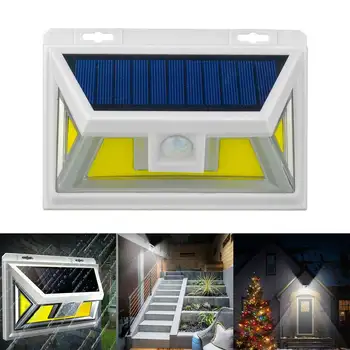 Outdoor solar light,74 COB LED motion sensor light, 2 modes wireless security wall lighting W / 270° wide angle,IP65 waterproof
Outdoor solar light,74 COB LED motion sensor light, 2 modes wireless security wall lighting W / 270° wide angle,IP65 waterproof