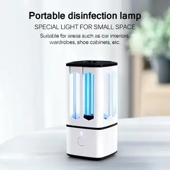 New Ultraviolet Sterilization Lamp Ozone Rechargeable Timer Bacteria Removal LED UVC Light Disinfection Light Quartz Lamp
New Ultraviolet Sterilization Lamp Ozone Rechargeable Timer Bacteria Removal LED UVC Light Disinfection Light Quartz Lamp