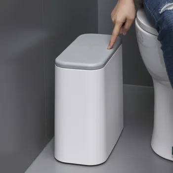 Multifunction 10L Plastic Narrow Type Trash Can Toilet Waste Bin Dustbin Trash bin Basket Garbage Bucket Brush Bathroom Cleaning
Multifunction 10L Plastic Narrow Type Trash Can Toilet Waste Bin Dustbin Trash bin Basket Garbage Bucket Brush Bathroom Cleaning