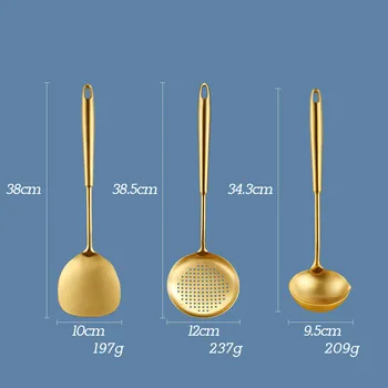7Pcs/Set New 304 Stainless Steel Cooking Tool Sets Kitchen Utensils Sets Cookware Soup Spoon Spatula Turner Strainer Kitchenware
7Pcs/Set New 304 Stainless Steel Cooking Tool Sets Kitchen Utensils Sets Cookware Soup Spoon Spatula Turner Strainer Kitchenware