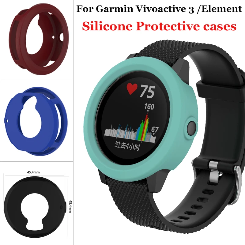 Soft Silicone Rubber Sleeve Cover Protective Case For Garmin Vivoactive 3 Watch Case For Garmin Element Protective Shell
Soft Silicone Rubber Sleeve Cover Protective Case For Garmin Vivoactive 3 Watch Case For Garmin Element Protective Shell