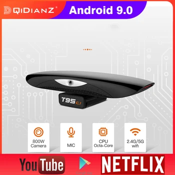 Smart TV Box With Camera 800W pixel Android 9 9.0 RK3368 Dual Wifi 2.4GHZ/5GHZ Bluetooth 4.2 Support Up To 8K Smart Set Top Box
Smart TV Box With Camera 800W pixel Android 9 9.0 RK3368 Dual Wifi 2.4GHZ/5GHZ Bluetooth 4.2 Support Up To 8K Smart Set Top Box