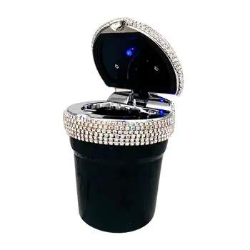 Auto Car Cigarette Ashtray With Lid And Blue Led Light Indicator Smokeless Vehicle Ashtray Ash For Car Cup Holder,Home,Office
Auto Car Cigarette Ashtray With Lid And Blue Led Light Indicator Smokeless Vehicle Ashtray Ash For Car Cup Holder,Home,Office