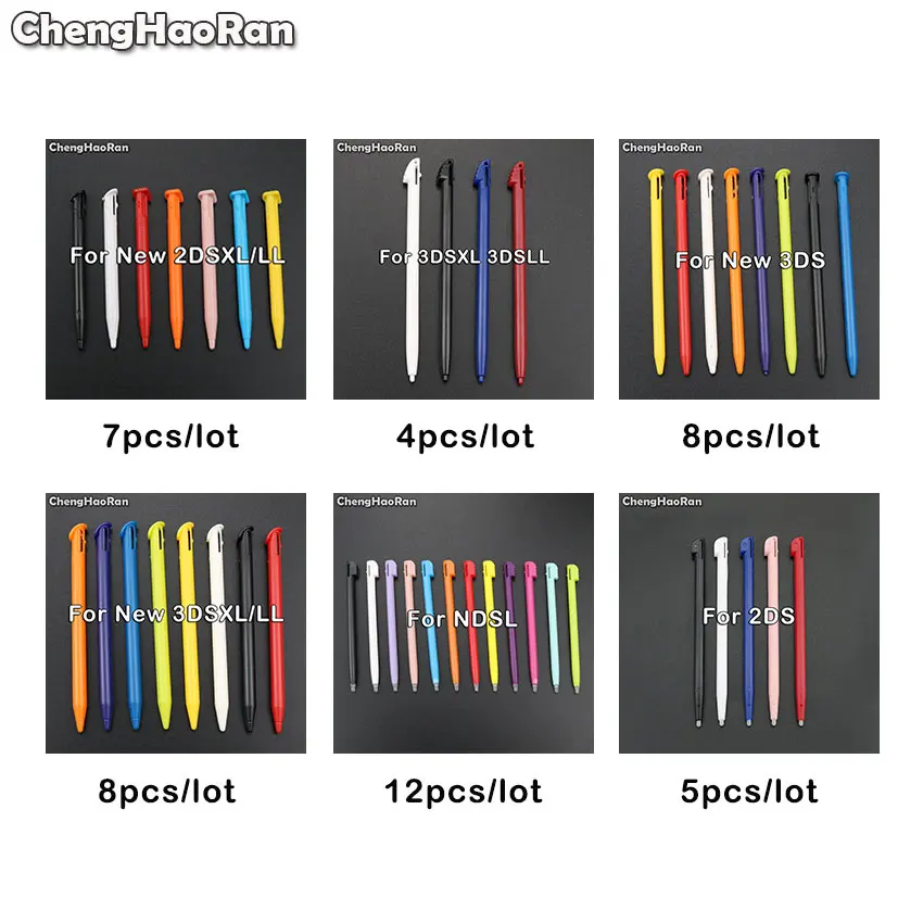 ChengHaoRan Plastic Stylus Pen Game Console Screen Touch Pen for Nintend New 3DS 2DS LL XL for 3DS XL NDSL Console Accessories
ChengHaoRan Plastic Stylus Pen Game Console Screen Touch Pen for Nintend New 3DS 2DS LL XL for 3DS XL NDSL Console Accessories