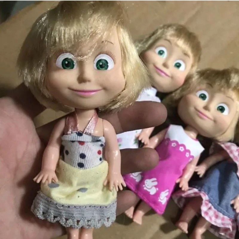 Cute Girl Dolls Masha 12.5cm Kids Toys Home Decoration Birthday Gift bonecas american girl doll
Cute Girl Dolls Masha 12.5cm Kids Toys Home Decoration Birthday Gift bonecas american girl doll