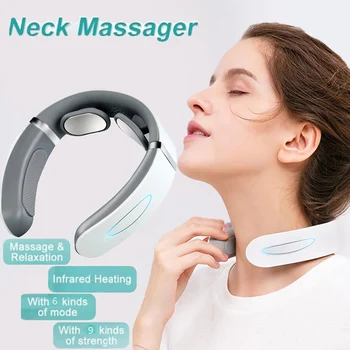 Electric Neck Massager & Pulse Back Power Control Far Infrared Heating Pain Relief Tool Health Care Relaxation Machine
Electric Neck Massager & Pulse Back Power Control Far Infrared Heating Pain Relief Tool Health Care Relaxation Machine