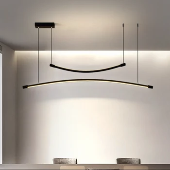 Bar-type Droplight LED Linear Pendant lamp for dining room Restaurant Lighting Fixtures Ceiling Hanging lights LED Chandelier
Bar-type Droplight LED Linear Pendant lamp for dining room Restaurant Lighting Fixtures Ceiling Hanging lights LED Chandelier