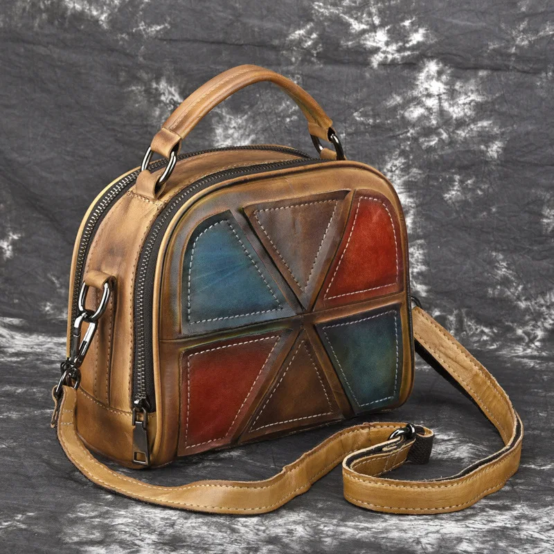 2019 new JIULIN high-quality genuine leather first layer cowhide retro one shoulder slung postman mini bags women handbags 
2019 new JIULIN high-quality genuine leather first layer cowhide retro one shoulder slung postman mini bags women handbags