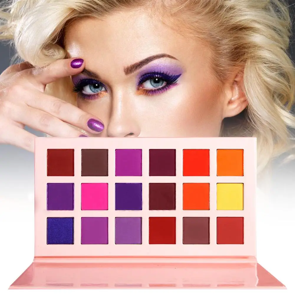6/18 Colors Neon Obsessions Eyeshadow Palette Matte Glitter Eye Shadow Makeup Pallete Festival Eye Makeup Nude Pigment Powder
6/18 Colors Neon Obsessions Eyeshadow Palette Matte Glitter Eye Shadow Makeup Pallete Festival Eye Makeup Nude Pigment Powder