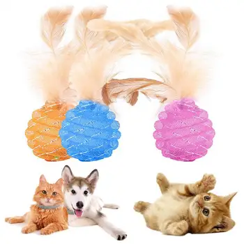 1PC Cute Pet Cat ToyPineapple Type Line Tube Ball With Feather Pet Interactive Toy Fun Pet Supplies
1PC Cute Pet Cat ToyPineapple Type Line Tube Ball With Feather Pet Interactive Toy Fun Pet Supplies