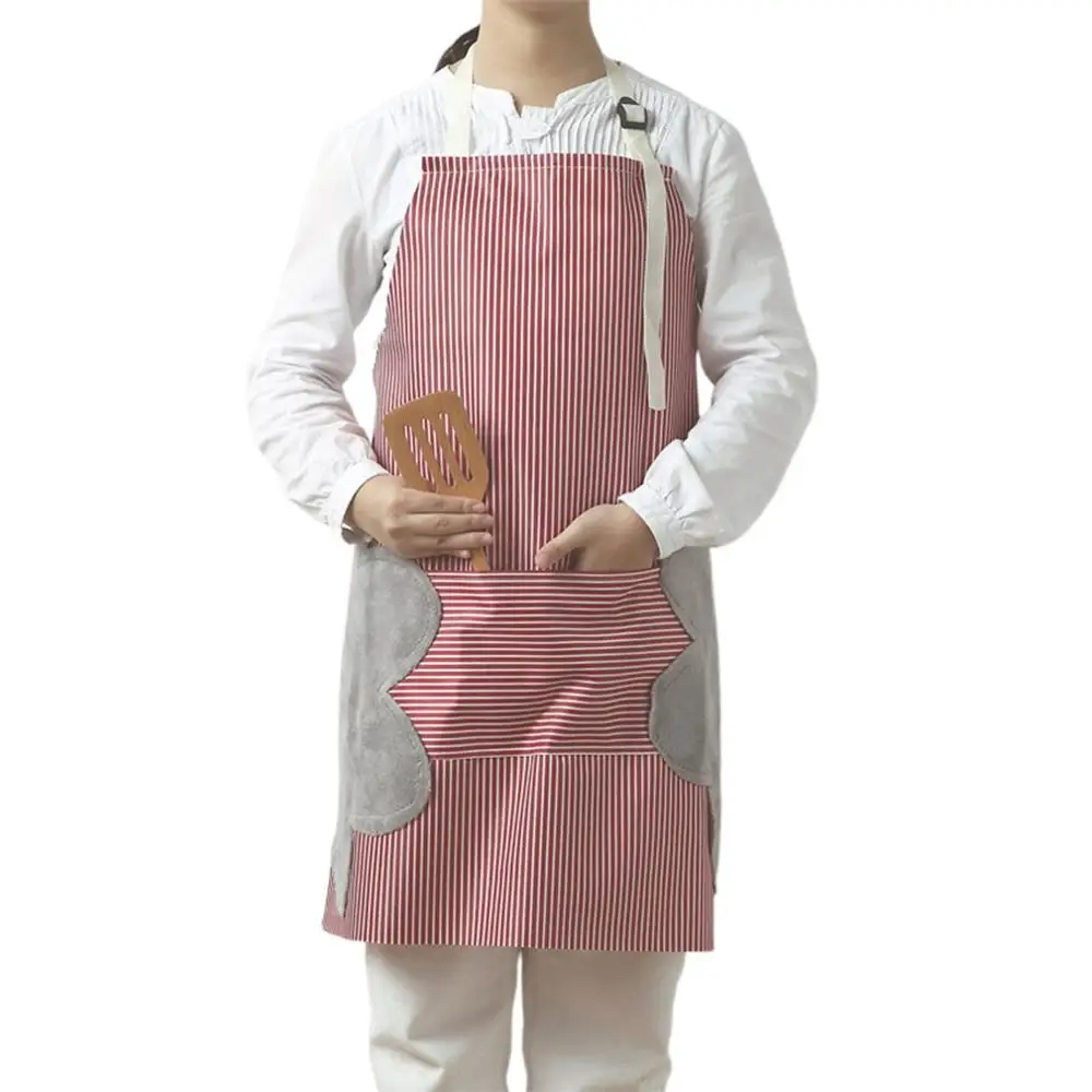 Kitchen Japanese Waterproof Cooking Oil Cover Cloak Skirt Stripes Swipe Hand Waterproof Apron Female Cute Oil-proof Gown
Kitchen Japanese Waterproof Cooking Oil Cover Cloak Skirt Stripes Swipe Hand Waterproof Apron Female Cute Oil-proof Gown