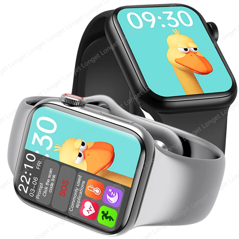 

Longet HW12 Smart Watch 6 40MM 1.57" Oxygen Measure Heart Rate Monitor Bluetooth Call Smartwatch Sport Modes PK W26 IWO 12 Pro