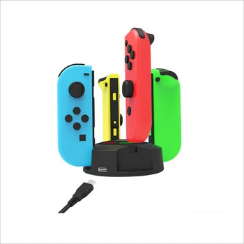 4 in 1 for N-Switch Game Controller with LED Indication Games Dock Stands Charger Type C USB Charging Cable Dock Stand Station
4 in 1 for N-Switch Game Controller with LED Indication Games Dock Stands Charger Type C USB Charging Cable Dock Stand Station