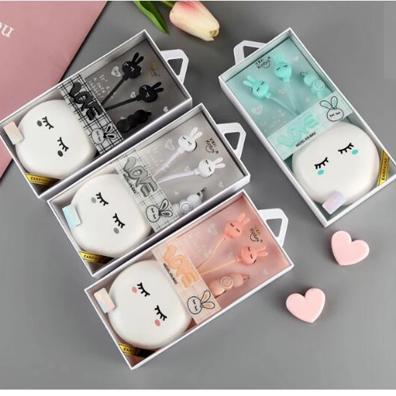 Cute Cartoon Rabbit Wired Headphones With Mic Earbuds Earphones with Case For Xiaomi Samsung iPhone Mobile Phone for kids girls
Cute Cartoon Rabbit Wired Headphones With Mic Earbuds Earphones with Case For Xiaomi Samsung iPhone Mobile Phone for kids girls