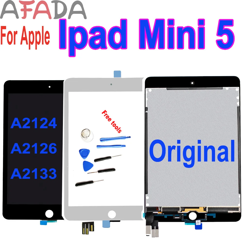 AAA+Original For ipad mini 5 Lcd Screen For iPad Mini 5 A2133 2124 2126 lcd Display Touch Screen Assembly Touch Screen Digitizer
AAA+Original For ipad mini 5 Lcd Screen For iPad Mini 5 A2133 2124 2126 lcd Display Touch Screen Assembly Touch Screen Digitizer