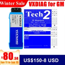 VXDIAG VCX для диагностический инструмент GM Saab/OPEL/GDS2/Tech2win OBD2 сканер