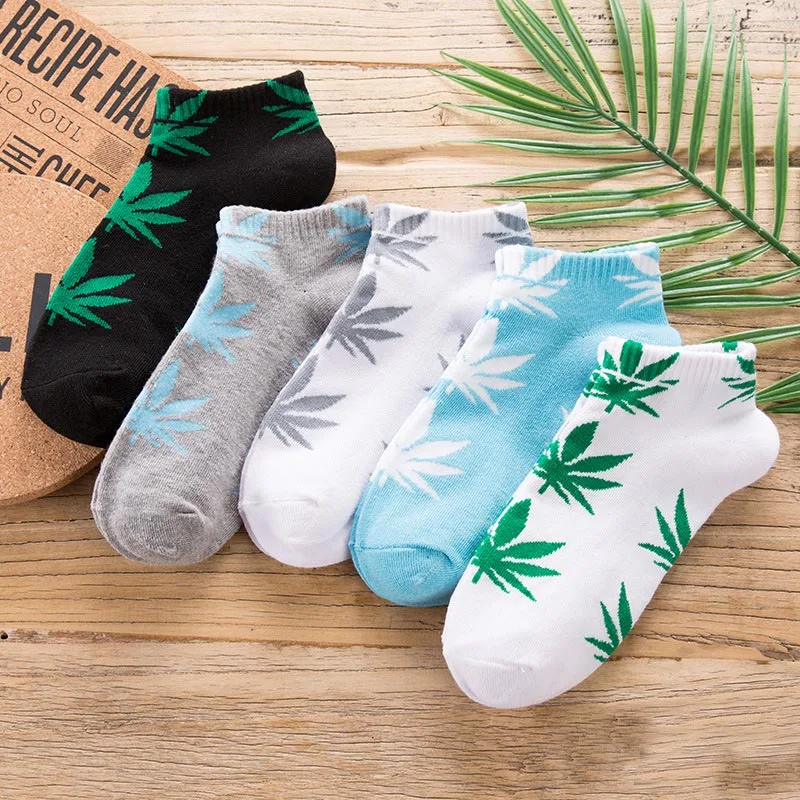 Fashion comfortable high quality cotton boat socks leaf maple leaves casual long paragraph hemp weed compression socks
Fashion comfortable high quality cotton boat socks leaf maple leaves casual long paragraph hemp weed compression socks