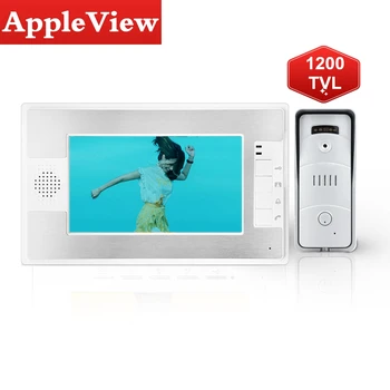 video intercom system doorbell 7" color monitor IR 1200tvl camera waterproof unlock for home security wired video door phone
video intercom system doorbell 7" color monitor IR 1200tvl camera waterproof unlock for home security wired video door phone