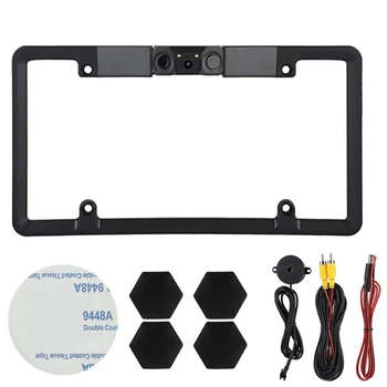 Backup Camera, Waterproof Car License Plate Frame Parking Sensor 170 Degree Rear View Reverse Backup Camera Flexible Angle and E
Backup Camera, Waterproof Car License Plate Frame Parking Sensor 170 Degree Rear View Reverse Backup Camera Flexible Angle and E