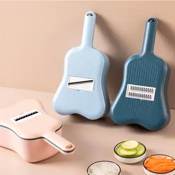 2-layer Drain Basket Ukulele Shape Potato Carrot Grater Vegetable Peeled Silk Cutter Hand Power Fruit Slicer Kitchen Gadgets 
2-layer Drain Basket Ukulele Shape Potato Carrot Grater Vegetable Peeled Silk Cutter Hand Power Fruit Slicer Kitchen Gadgets