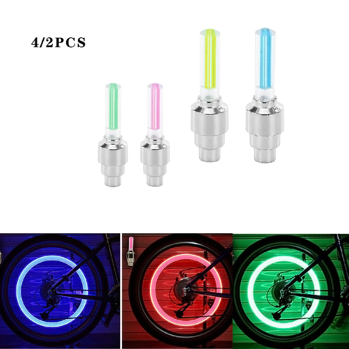 Bike Lights LED Tire Cover Wheel Valve Stopper Bicycle Flash Light Mountain Road Bike Bicycle Tire Wheel Lights LED Neon Lamp
Bike Lights LED Tire Cover Wheel Valve Stopper Bicycle Flash Light Mountain Road Bike Bicycle Tire Wheel Lights LED Neon Lamp