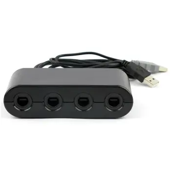 4 Port Gamecube Controller Adapter For Nintendo Wii U Super Smash Bros. PC USB PC to NGC Game Handle Adapter
4 Port Gamecube Controller Adapter For Nintendo Wii U Super Smash Bros. PC USB PC to NGC Game Handle Adapter