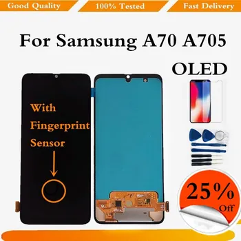 OLED LCD For Samsung A70 A705F Display For Samsung A70 A705F LCD Display Touch Screen Digitizer Assembly For Samsung Galaxy A70
OLED LCD For Samsung A70 A705F Display For Samsung A70 A705F LCD Display Touch Screen Digitizer Assembly For Samsung Galaxy A70
