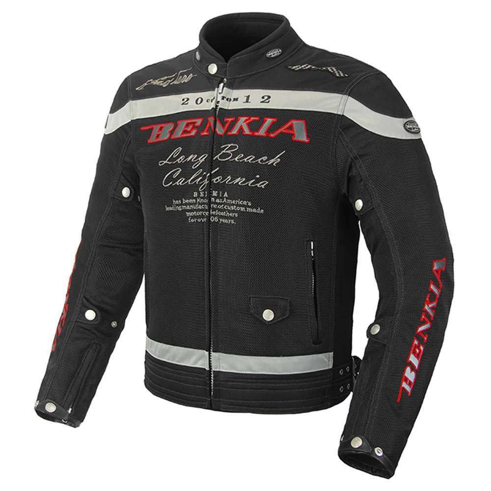 BENKIA Men Motorcycle Jacket Spring Summer Autumn Protective Gear Clothing Breathable Mesh Racing Riding Moto Jacket
BENKIA Men Motorcycle Jacket Spring Summer Autumn Protective Gear Clothing Breathable Mesh Racing Riding Moto Jacket