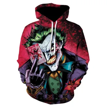 New Couple Model Hooded Sweatshirt 2020 Spring Autumn Casual Unisex Pullover Sweatshirt Poker Joker 3D Print Couple Hoodies Tops
New Couple Model Hooded Sweatshirt 2020 Spring Autumn Casual Unisex Pullover Sweatshirt Poker Joker 3D Print Couple Hoodies Tops