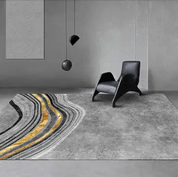 American Style Black Gold Carpet Large Modern Living Room Rug Luxury Carpet Abstract Art Geometric Pattern Floor Mat Rugs
American Style Black Gold Carpet Large Modern Living Room Rug Luxury Carpet Abstract Art Geometric Pattern Floor Mat Rugs