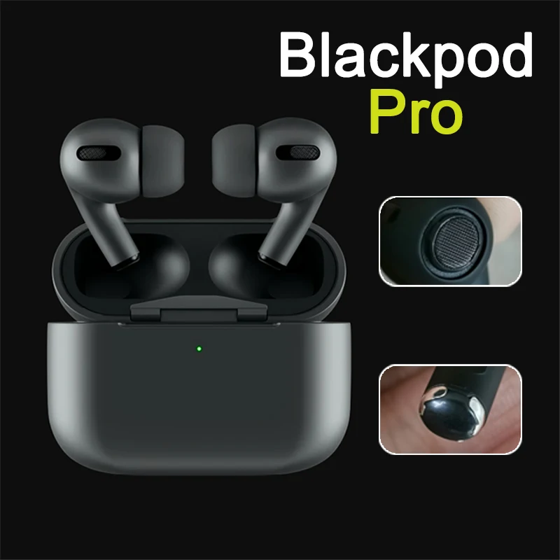 Original Blackpods Pro Aire 3 1: 1 Pressure Sensor Earbuds Wireless charging PK Airs i9000 i100000 i90000 Max Blackpod Pro Tws
Original Blackpods Pro Aire 3 1: 1 Pressure Sensor Earbuds Wireless charging PK Airs i9000 i100000 i90000 Max Blackpod Pro Tws
