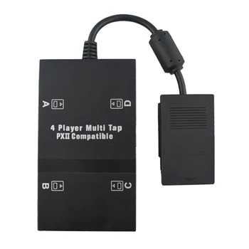 

For PS2 Multitap Multi tap Player Multiplayer Adapter for PlayStation 2 for PS 2 support 4 controllers