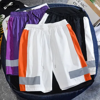 BOLUBAO Summer New Men Casual Shorts Men's 3M Reflective Strip Trend Shorts Fashion Brand Straight Drawstring Short Male
BOLUBAO Summer New Men Casual Shorts Men's 3M Reflective Strip Trend Shorts Fashion Brand Straight Drawstring Short Male