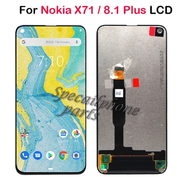 New LCD For Nokia X71 / 8.1 Plus LCD Display Touch Screen Digitizer Assembly Replacement Nokia For TA-118 1167 LCD
New LCD For Nokia X71 / 8.1 Plus LCD Display Touch Screen Digitizer Assembly Replacement Nokia For TA-118 1167 LCD