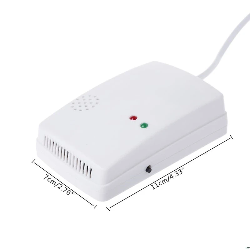 220V Gas Leak Detector 85db Propane Butane Methane Natural Gas Safe Alarm Sensor 83XA
220V Gas Leak Detector 85db Propane Butane Methane Natural Gas Safe Alarm Sensor 83XA