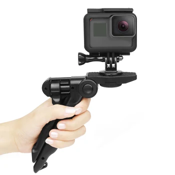 

Mini Desktop Tripod Camera Stabilizer Handheld Stabilizer Selfie Stick with Phone Clamp Holder Gopro Stand for Camera DSLR Phone