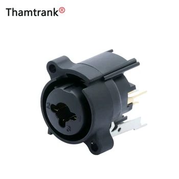 10pcs/lot 7 PIN Straight Dual Function Audio Connector 6.35mm Jack + XLR Socket Female Panel Mount Chassis Connector Terminal
10pcs/lot 7 PIN Straight Dual Function Audio Connector 6.35mm Jack + XLR Socket Female Panel Mount Chassis Connector Terminal