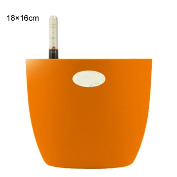 1PC Self-Watering Flower Pot Modern Decorative Planter Pot Home Office Desk Decoration with Water Level Indicator
1PC Self-Watering Flower Pot Modern Decorative Planter Pot Home Office Desk Decoration with Water Level Indicator