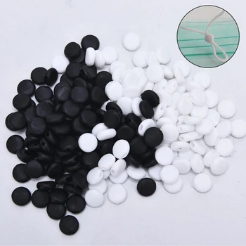 100pcs 15mm Flat Adjustment Buckle Beads Silica Gel Bottons for Mask Elastic Cord Stopper Rope Lock DIY Strap Cord Ends 
100pcs 15mm Flat Adjustment Buckle Beads Silica Gel Bottons for Mask Elastic Cord Stopper Rope Lock DIY Strap Cord Ends