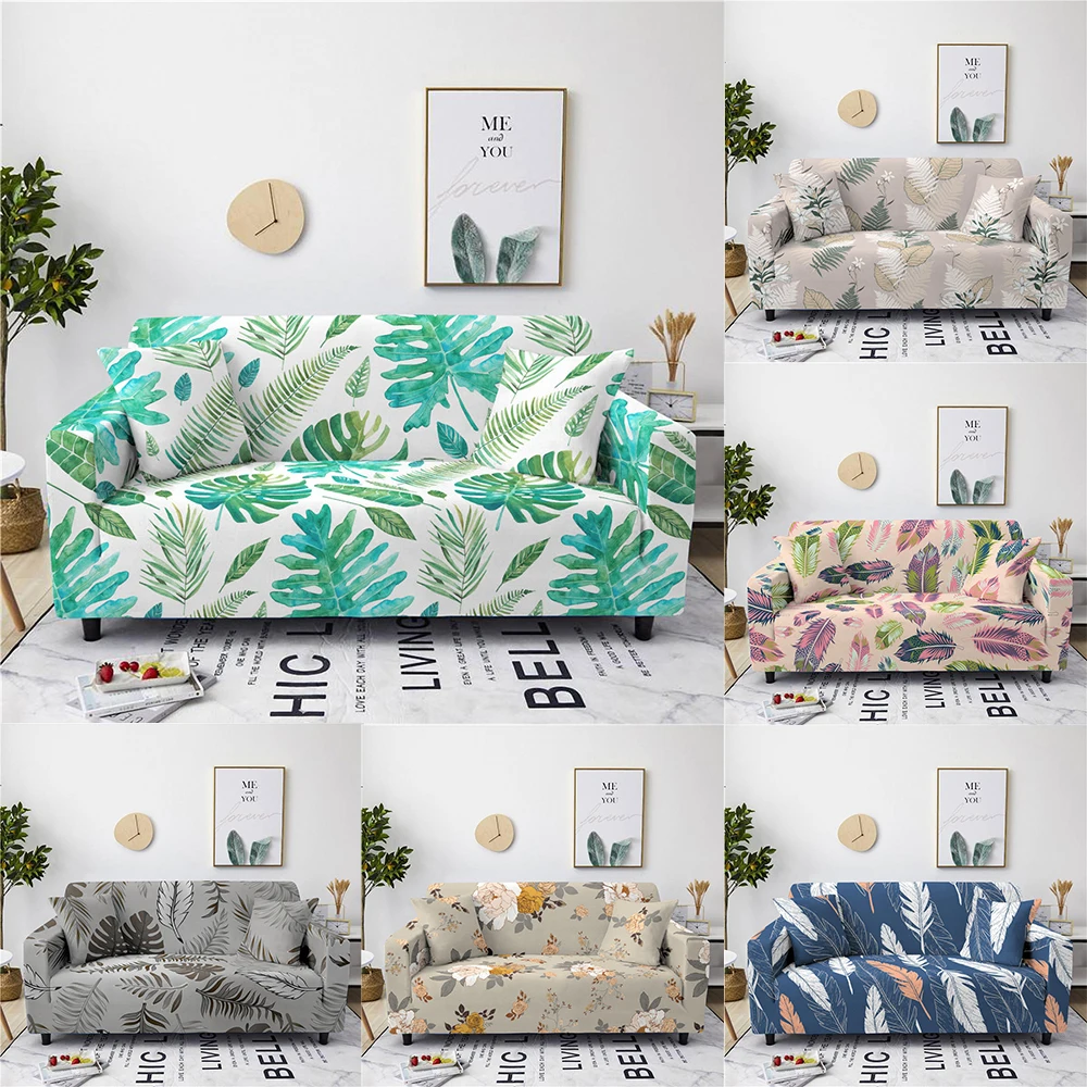 Leaf Elasticity Sofa Slipcovers Universal Sofa Cover for Living Room Furniture Protective Armchair Couches Sofa 1/2/3/4 Seat
Leaf Elasticity Sofa Slipcovers Universal Sofa Cover for Living Room Furniture Protective Armchair Couches Sofa 1/2/3/4 Seat