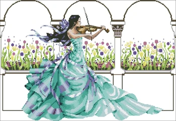 cross stitch kits genuine long-staple cotton from Egypt with needle- kit MD-165 violin goddess
cross stitch kits genuine long-staple cotton from Egypt with needle- kit MD-165 violin goddess