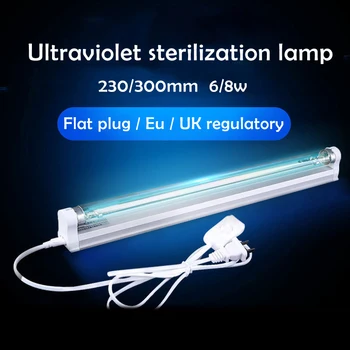 Portable UV Germicidal Lamp 6W/8W UV Ozone Light Bulb Disinfection Lamp sterilizer LED Lights Home Clean Air Kill Mites
Portable UV Germicidal Lamp 6W/8W UV Ozone Light Bulb Disinfection Lamp sterilizer LED Lights Home Clean Air Kill Mites