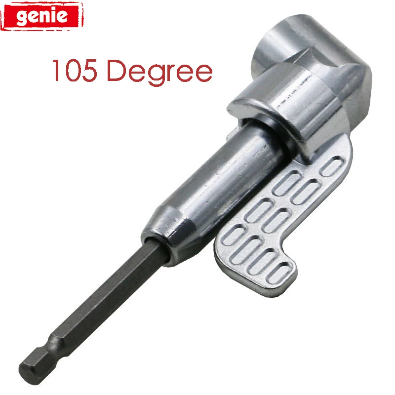 105 Degree Magnetic Bit Angle Extension Screw Driver Holder Adaptor 1/4 Hex Shank For Screwdriver Power Tool
105 Degree Magnetic Bit Angle Extension Screw Driver Holder Adaptor 1/4 Hex Shank For Screwdriver Power Tool