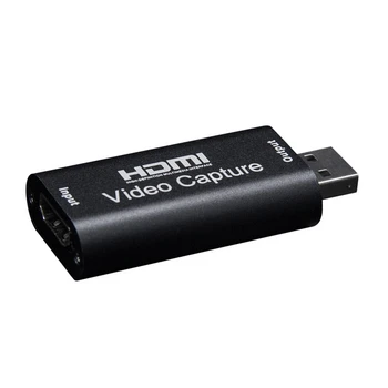 USB2.0 HDMI Video Capture Card Usb 3 4K HDMI Input Game Recording Box for Computer Youtube OBS Live Streaming Broadcast
USB2.0 HDMI Video Capture Card Usb 3 4K HDMI Input Game Recording Box for Computer Youtube OBS Live Streaming Broadcast