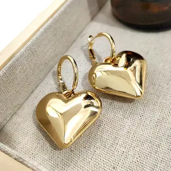 JJFOUCS 2019 Fashion Gold Color Heart Drop Earring For Women Jewelry Street Style Eye Statement Earrings Party Accessories Gifts
JJFOUCS 2019 Fashion Gold Color Heart Drop Earring For Women Jewelry Street Style Eye Statement Earrings Party Accessories Gifts